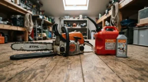 Gas powered first fix nailers and fuel cell replacements on a residential carpentry site