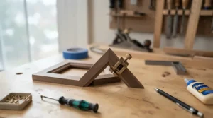 Choosing a brad nailer vs finish nailer for delicate picture frame joinery and intricate corner moulding
